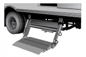 Leyman Side Lift STG Hide-A-Way Flatbed / Stake Liftgate