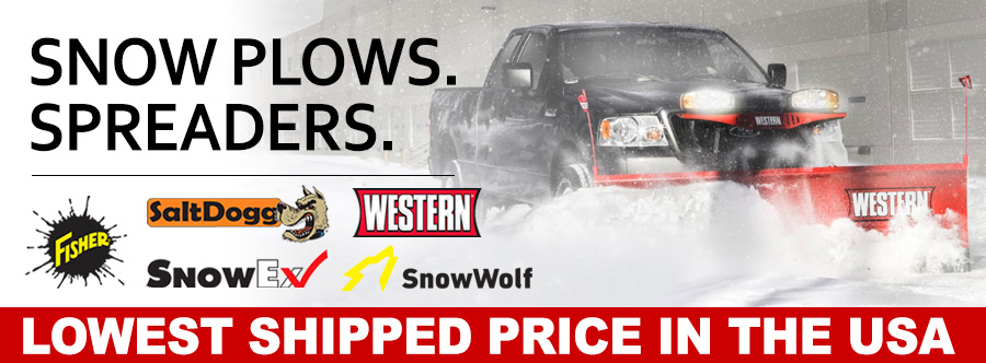 Snow Plows, Salt and Sand Spreaders, Snow Removal Equipment