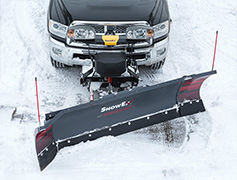 SnowEx Snow Plow, Automatically Adjusting Mechanical Wings