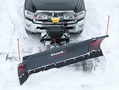 SnowEx Snow Plow, Wings Automatically Adjust