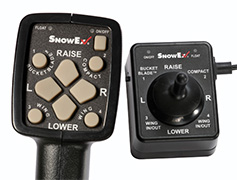 SnowEx Snow Plow, Control Options