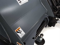 SnowEx Snow Plow, Fully Welded Formed Torque Box