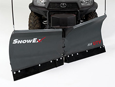 SnowEx Snow Plow, Windrowing Position 