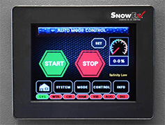 SnowEx Touch-Screen Controls