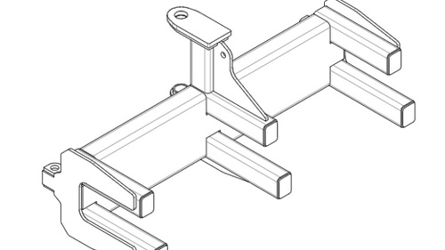 SnowWolf Universal Bucket Mount