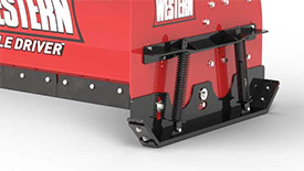 Western Self-Leveling Side Plates with Reversible, Bolt-On Skis