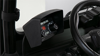 Western UTV Spreader Control Shield