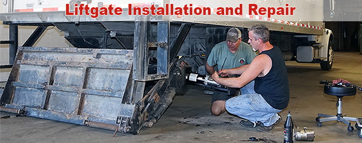 Lift gate installation and repair