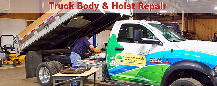Truck body and hoist repair