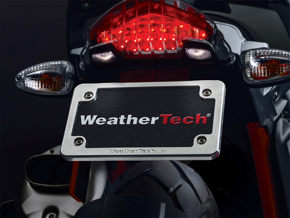 WeatherTech Motorcycle License Plate Frame