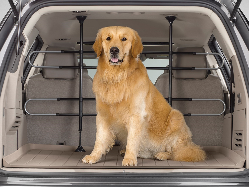 WeatherTech Pet Barrier Keeps Pets Secure in Vehicle Behind Your 2nd or 3rd Row Seats 