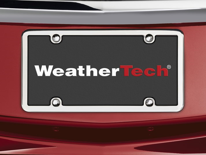 WeatherTech StainlessFrame License Plate Frame
