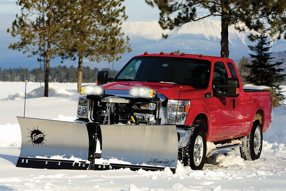 Fisher XtremeV V-Plow Snow Plow.