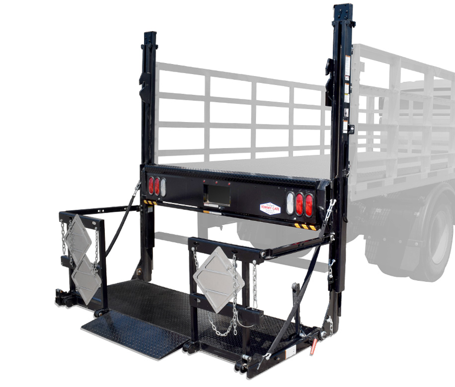 Tommy Gate Railgate Series: High-Cycle GBR Van Flatbed/Stake Liftgate